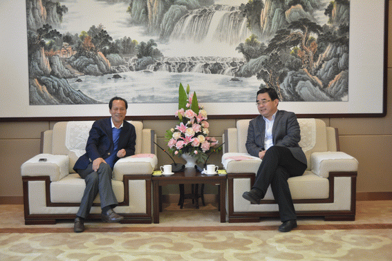 董事长王新顺到枣矿集团调研调查